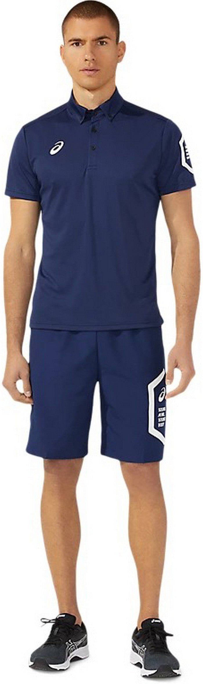 24fwアシックスASICS2031E054ドライクロスハーフパンツトレーニングウエアジャージトレーニングパンツ短パンハーフパンツ吸汗速乾ドライスリムメンズリサイクル素材ジムトレーニング部活スクールランニングサッカーフットサルHEXAGONヘキサゴン