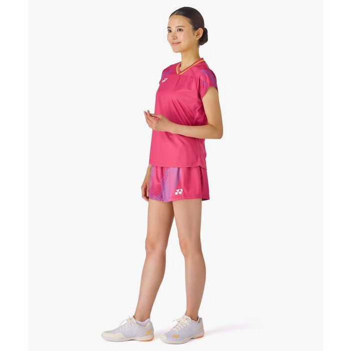 26ssヨネックスYONEX25121ウィメンズショートパンツショートパンツパンツボトムステニスバドミントンレディース吸汗速乾制電UVUVカットストレッチ伸縮