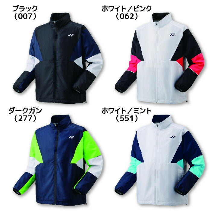 25fwヨネックスYONEX70105ユニ裏地付ウィンドウォーマーシャツウィンドウォーマーシャツアウターヒートカプセル制電反射撥水