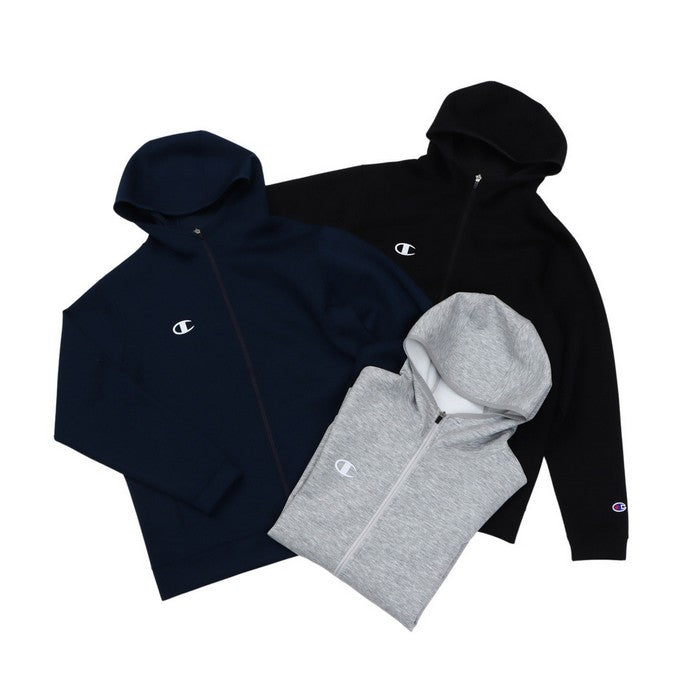25ssチャンピオンCHAMPIONC3-BS110ZIPHOODEDSHIRTフーディシャツパーカーフードジッパーウェア運動スポーツ