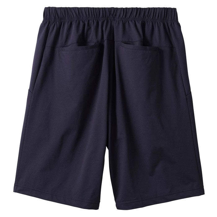 25fwデサントDESCENTEST5SHPT0Mトレーニングショートパンツショートパンツショーツハーフパンツトレーニング練習吸汗2WAYストレッチ防風ロゴワンポイント黒紺ブラックネイビー