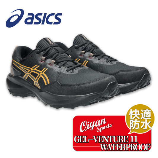 26ss アシックス ASICS 1011C159 GEL-VENTURE 11 WATERPROOF シューズ 靴 ランニングシューズ ランニング マラソン ジョギング ウォーキング 安定 クッション メンズ ユニセックス