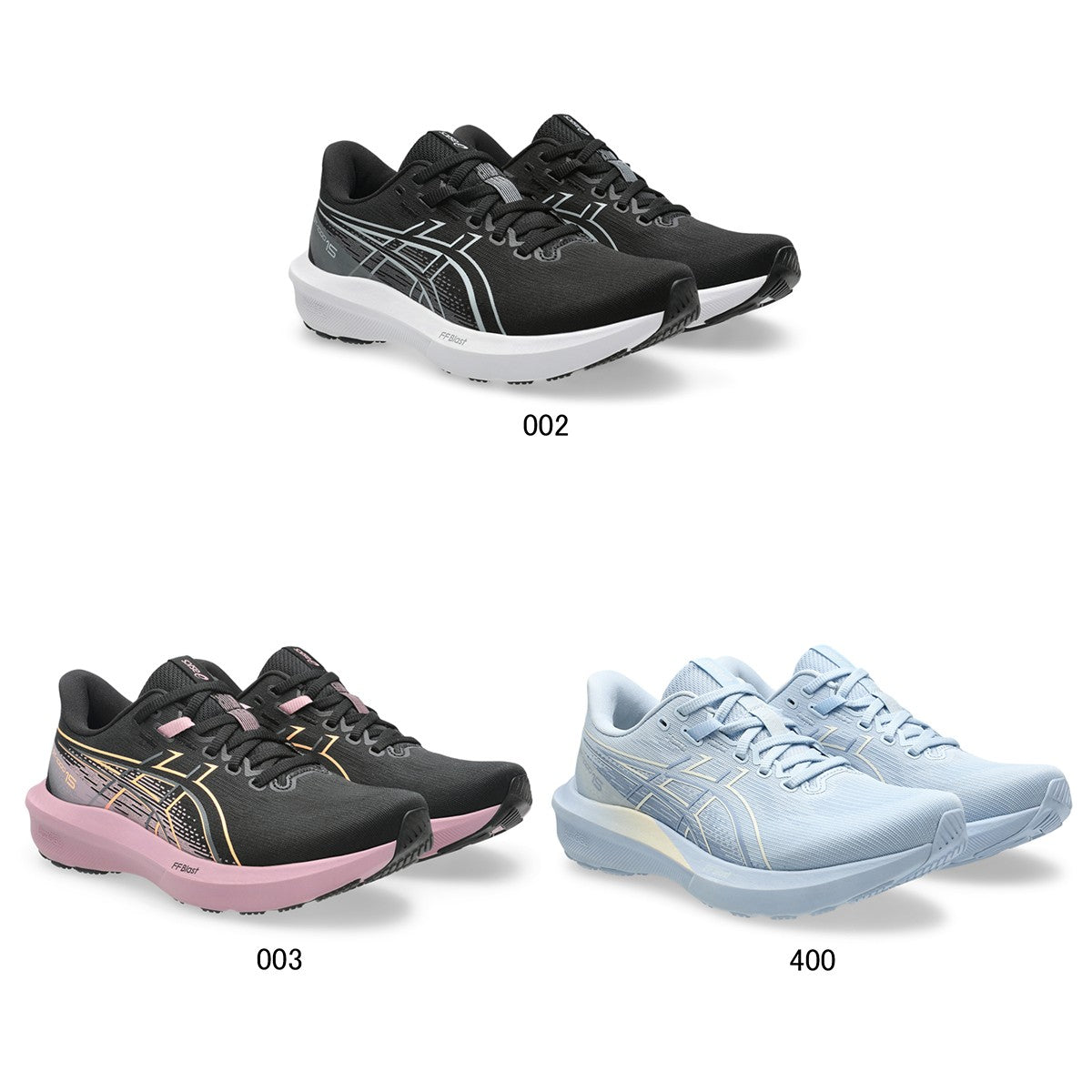 26aw アシックス ASICS 1012B994 GT-1000 15 GT-1000 15 安定性 レディースランニングシューズ