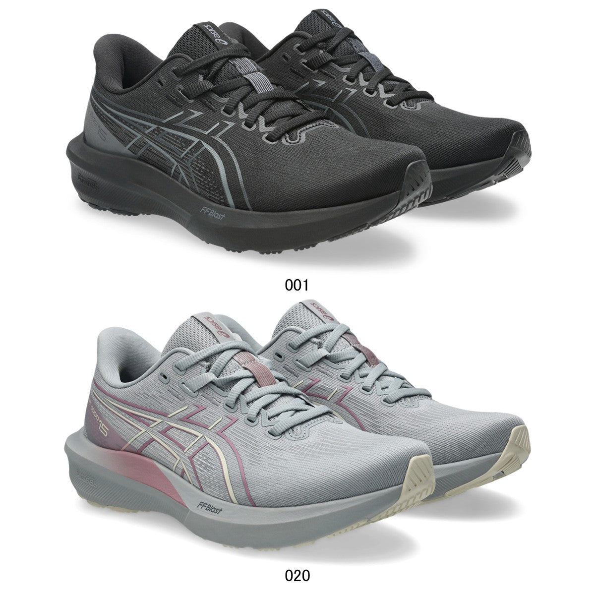 26aw アシックス ASICS 1012B995 GT-1000 15 GT-1000 15 安定性 レディースランニングシューズ