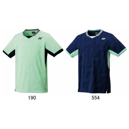 25ssヨネックスYONEX10624ユニゲームシャツゲームシャツTシャツシャツバドミントン速乾