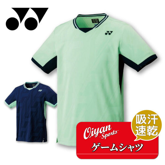 25ssヨネックスYONEX10624ユニゲームシャツゲームシャツTシャツシャツバドミントン速乾