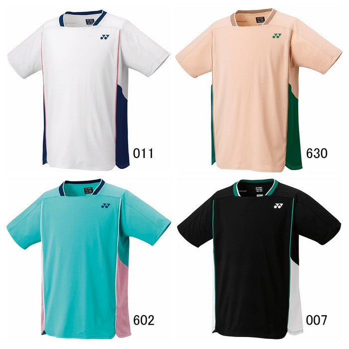 25ssヨネックスYONEX10627ユニゲームシャツゲームシャツTシャツシャツバドミントン速乾