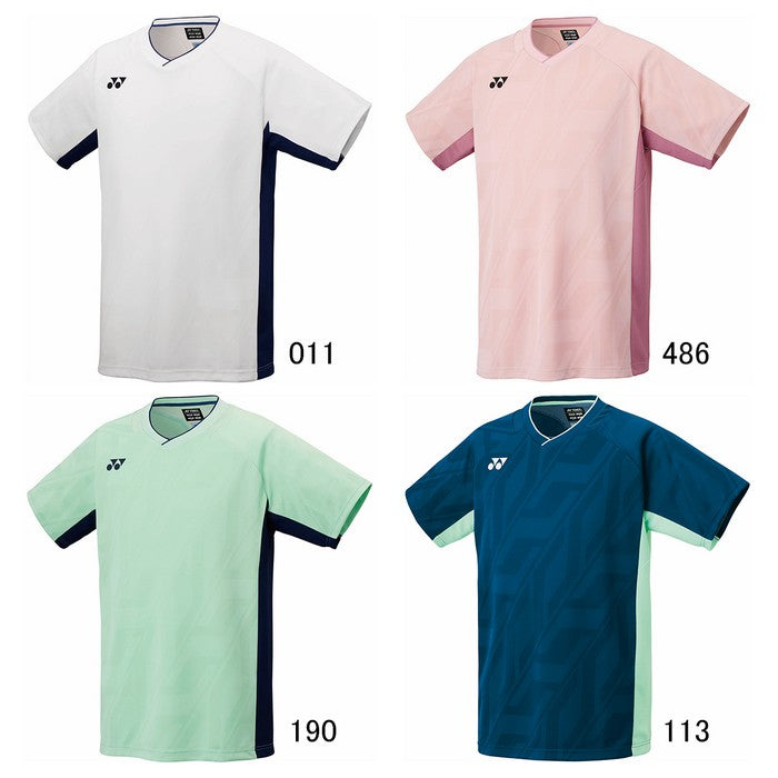 25ssヨネックスYONEX10632メンズゲームシャツゲームシャツTシャツシャツバドミントン速乾