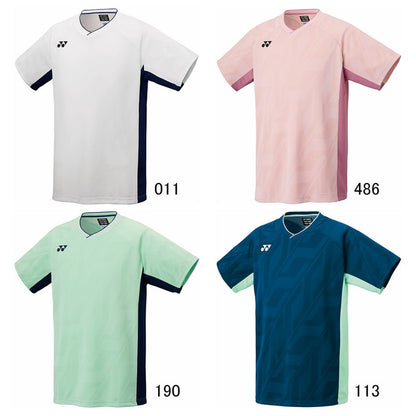 25ssヨネックスYONEX10632メンズゲームシャツゲームシャツTシャツシャツバドミントン速乾