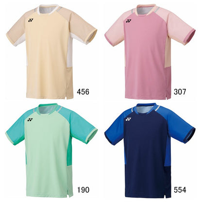 25ssヨネックスYONEX10633メンズゲームシャツゲームシャツTシャツシャツバドミントン速乾