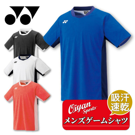 25ssヨネックスYONEX10634メンズゲームシャツゲームシャツTシャツシャツバドミントン速乾