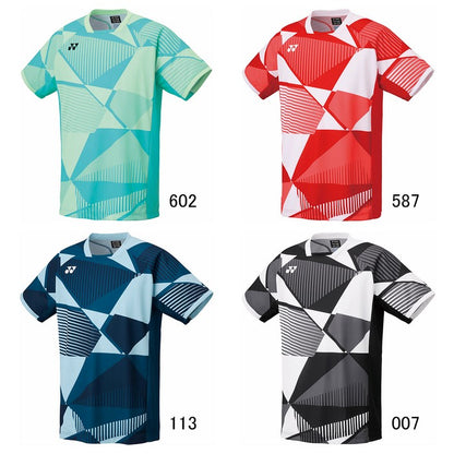 25ssヨネックスYONEX10635メンズゲームシャツゲームシャツTシャツシャツバドミントン速乾