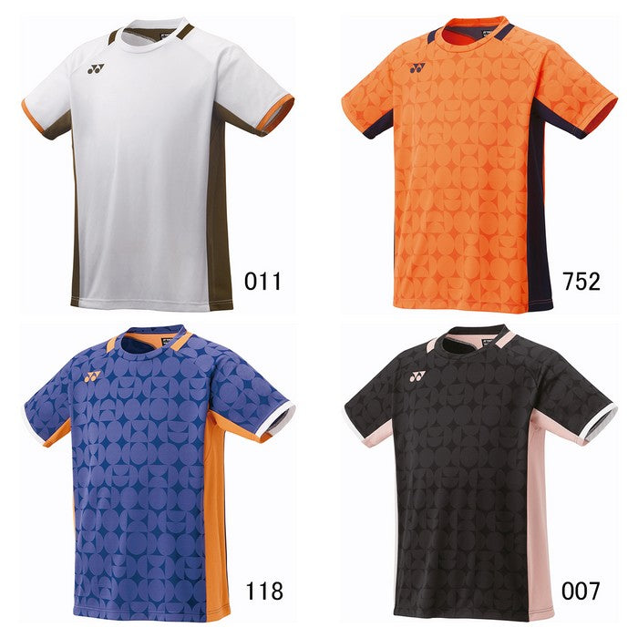 25fwヨネックスYONEX10638メンズゲームシャツゲームシャツバドミントンベリークールエアリリース吸汗速乾UVカット制電ストレッチメンズ