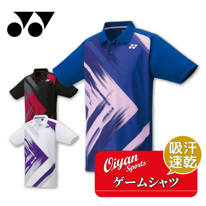 25fwヨネックスYONEX10681ユニゲームシャツゲームシャツバドミントン半袖半そでベリークール吸汗速乾UVカット制電スポーツ運動メンズ