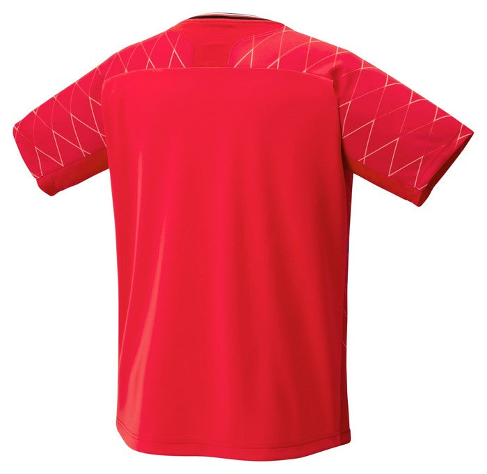 25ssヨネックスYONEX10698メンズゲームシャツ(フィットスタイル)ゲームシャツシャツ半袖半そでバドミントンメンズ