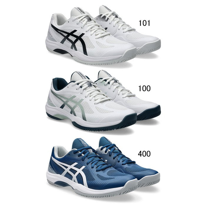 25fwアシックスASICS1071A111COURTHUNTERFFインドアシューズシューズハンドボールバドミントンインドアスポーツメンズ体育館シューズ室内スポーツスピード柔軟性