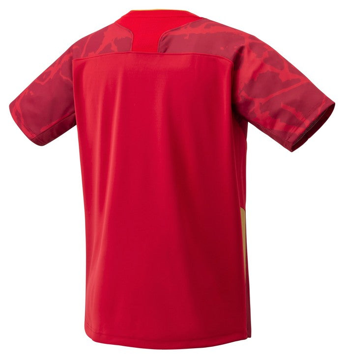 25fwヨネックスYONEX10730メンズゲームシャツ(フィットスタイル)ゲームシャツバドミントンテニスUVカット吸汗速乾制電メンズ