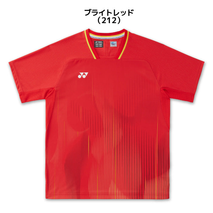 26fw ヨネックス YONEX 10735 メンズゲームシャツ エアリリース搭載 メンズゲームシャツ ベリークール