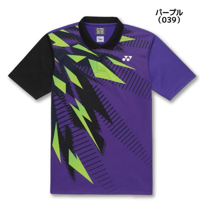26ss ヨネックス YONEX 10744 ユニゲームシャツ 日本製 ベリークール ソフトテニス ゲームシャツ