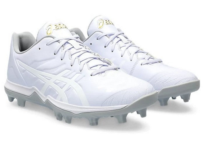 25fwアシックスASICS1121A067GOLDSTAGEFANG野球スパイクシューズ靴ホワイト白高校野球対応P革加工不要ベースボール鈴木誠也選手丸佳浩選手着用モデル