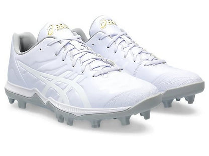 25fwアシックスASICS1121A067GOLDSTAGEFANG野球スパイクシューズ靴ホワイト白高校野球対応P革加工不要ベースボール鈴木誠也選手丸佳浩選手着用モデル