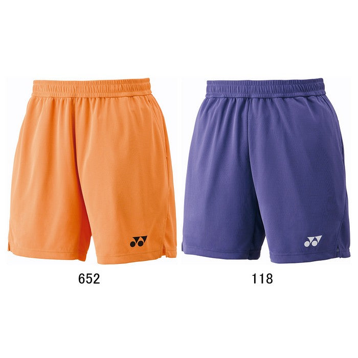 25fwヨネックスYONEX15202メンズニットハーフパンツハーフパンツバドミントンテニス吸汗速乾制電UVカットメンズクールストレッチ