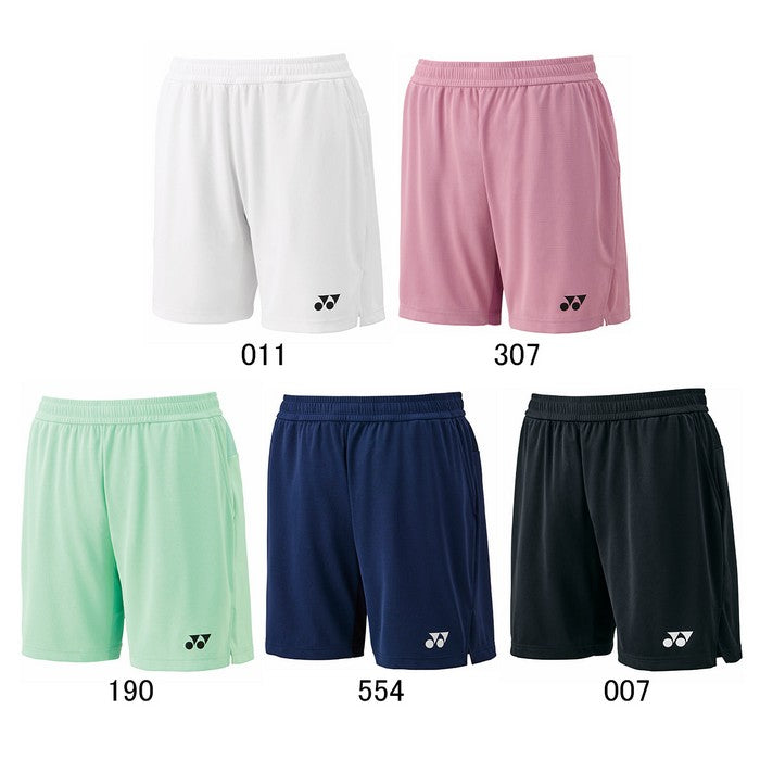 25fwヨネックスYONEX15202メンズニットハーフパンツハーフパンツバドミントンテニス吸汗速乾制電UVカットメンズクールストレッチ