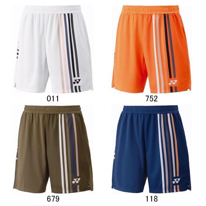 25fwヨネックスYONEX15205メンズニットハーフパンツハーフパンツバドミントンテニス吸汗速乾制電UVカットメンズクールストレッチ
