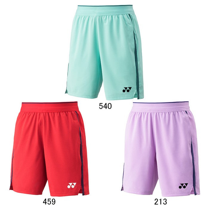 25fwヨネックスYONEX15207メンズニットハーフパンツニットハーフパンツバドミントンテニス吸汗速乾制電UVカットメンズクールストレッチ