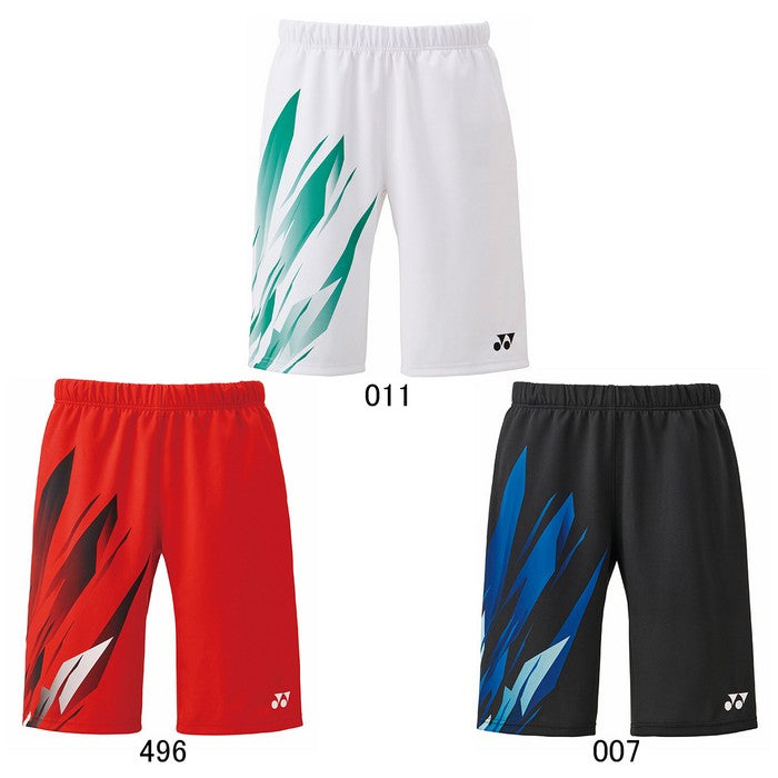 25ssヨネックスYONEX15222メンズニットハーフパンツハーフパンツパンツバドミントンUVカット吸汗速乾ストレッチ