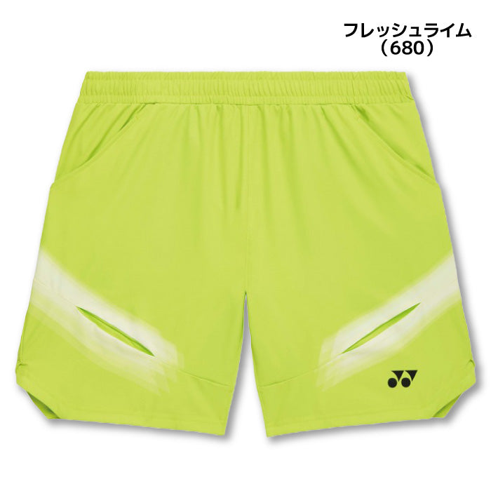 26ss ヨネックス YONEX 15234 ユニハーフパンツ 日本製 Precision Move ハーフパンツ