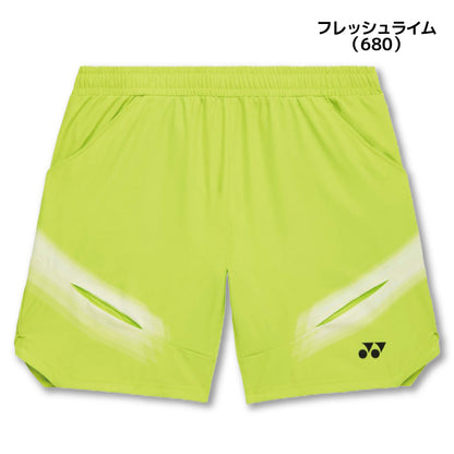 26ss ヨネックス YONEX 15234 ユニハーフパンツ 日本製 Precision Move ハーフパンツ