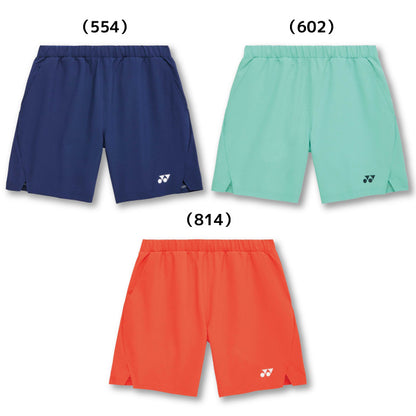 26ss ヨネックス YONEX 15235 ユニハーフパンツ Precision Move ストレッチ切替 ハーフパンツ