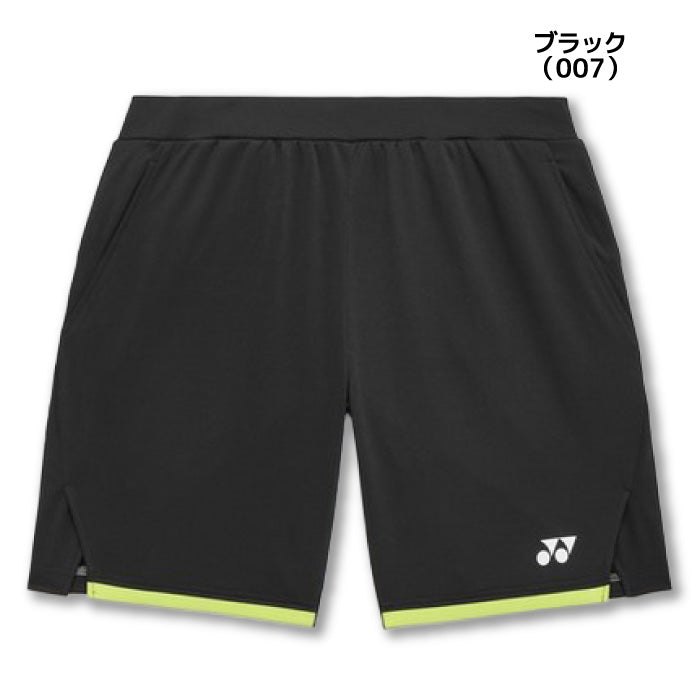 26ss ヨネックス YONEX 15238 ユニニットハーフパンツ Precision Move ストレッチ ニットハーフパンツ