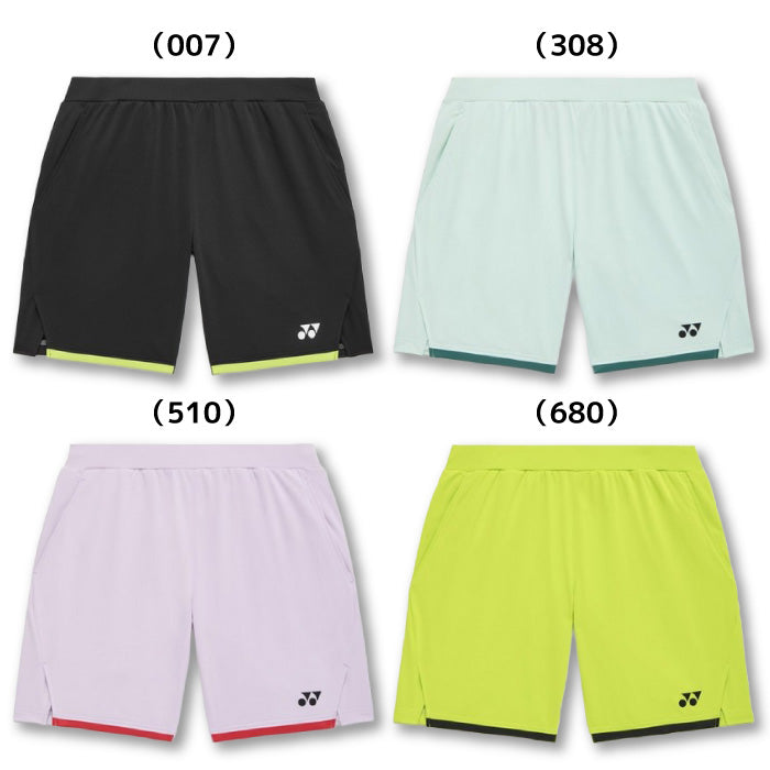 26ss ヨネックス YONEX 15238 ユニニットハーフパンツ Precision Move ストレッチ ニットハーフパンツ