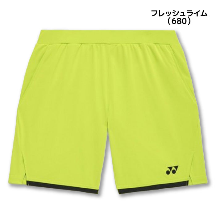 26ss ヨネックス YONEX 15238 ユニニットハーフパンツ Precision Move ストレッチ ニットハーフパンツ