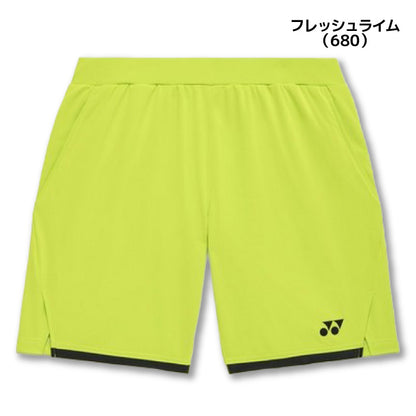 26ss ヨネックス YONEX 15238 ユニニットハーフパンツ Precision Move ストレッチ ニットハーフパンツ
