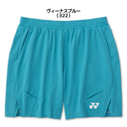 26fw ヨネックス YONEX 15239 メンズニットハーフパンツ ポリジン抗菌防臭 メンズハーフパンツ ベリークール
