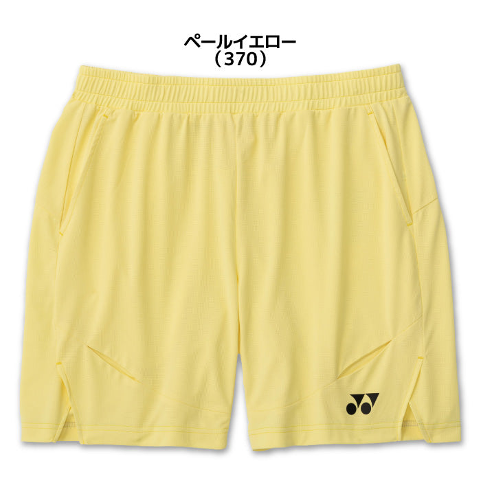 26fw ヨネックス YONEX 15239 メンズニットハーフパンツ ポリジン抗菌防臭 メンズハーフパンツ ベリークール
