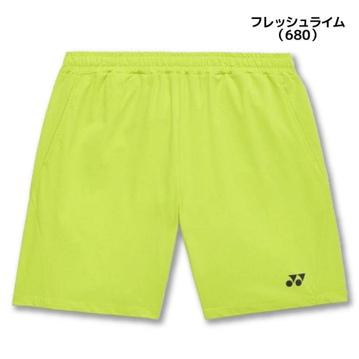 26ss ヨネックス YONEX 15244 ユニニットハーフパンツ 審査合格品 バドミントン ニットハーフパンツ 吸汗速乾