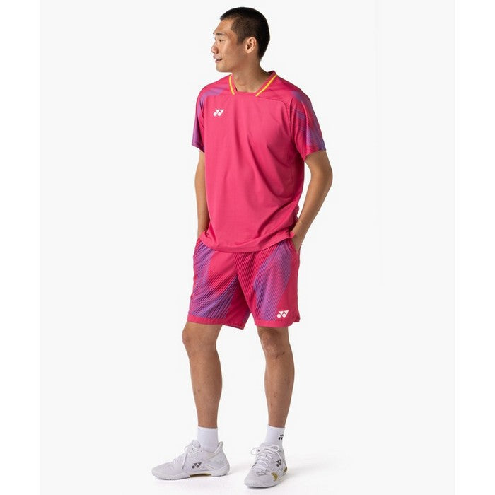 26ss ヨネックス YONEX 15250 メンズニットハーフパンツ Precision Move 日本製 メンズハーフパンツ