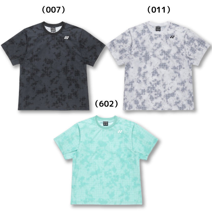 26ss ヨネックス YONEX 16838 ユニドライTシャツ ドライTシャツ UVカット 制電 テニス バドミントン