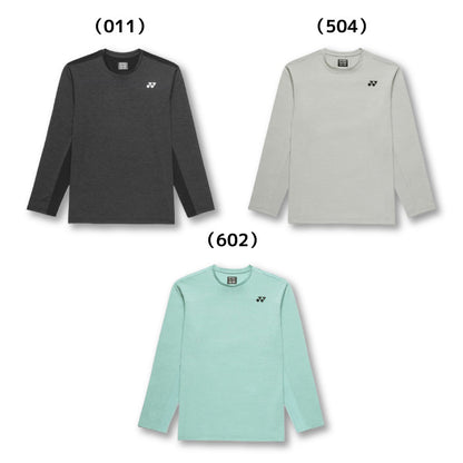 26ss ヨネックス YONEX 16848 ユニロングスリーブTシャツ ロングスリーブTシャツ 長袖 UVカット 吸汗速乾