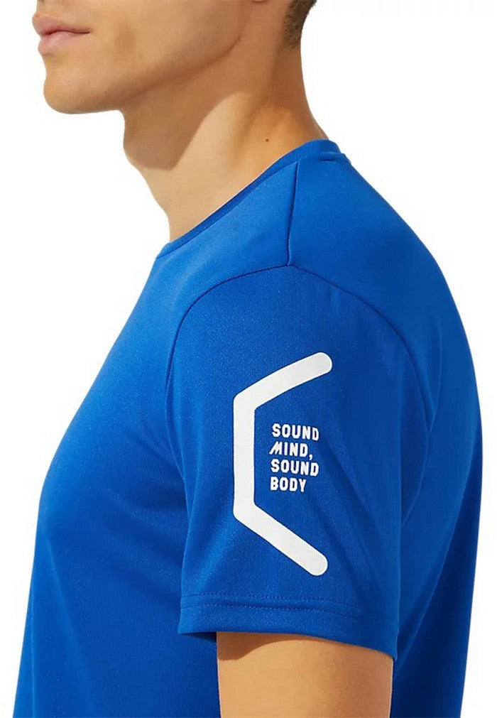 24fwアシックスASICS2031D729ドライ半袖シャツ(リサイクル素材)サッカー半袖Tシャツシャツメンズ吸汗速乾ドライ快適軽量リサイクル素材サークルスクール部活練習フットサルジムトレーニングランニングフィットネススポーツ黒白青紺赤