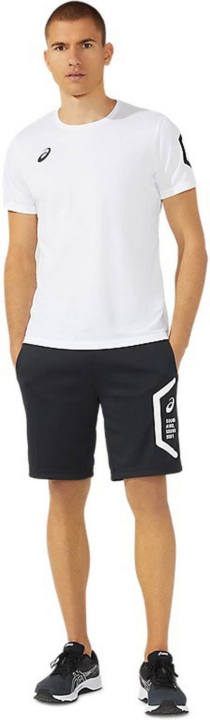 24fwアシックスASICS2031D911TEAMHEXKNITHARFPNTREトレーニングウエアジャージトレーニングパンツハーフパンツ吸汗速乾ドライスリムメンズリサイクル素材ジムトレーニング学校部活スクールランニングHEXAGONヘキサゴンビッグ
