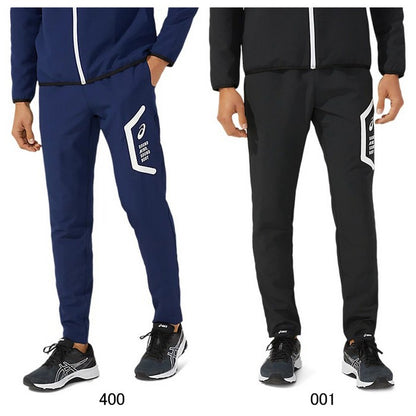 24fwアシックスASICS2031E053ドライクロスパンツ(スリム)トレーニングウエアジャージトレーニングパンツロングパンツ吸汗速乾ドライスリムメンズリサイクル素材ジムトレーニング学校部活スクールランニングサッカーフットサルHEXAGONヘキサゴン
