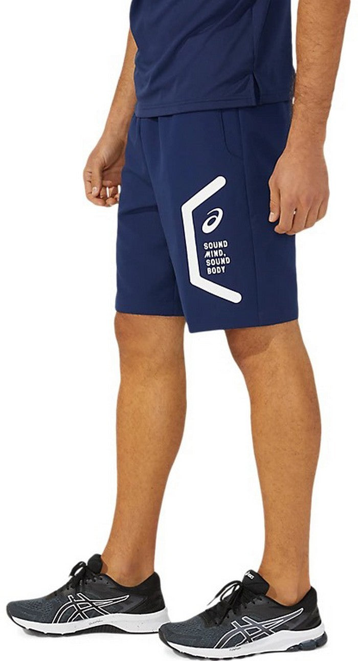 24fwアシックスASICS2031E054ドライクロスハーフパンツトレーニングウエアジャージトレーニングパンツ短パンハーフパンツ吸汗速乾ドライスリムメンズリサイクル素材ジムトレーニング部活スクールランニングサッカーフットサルHEXAGONヘキサゴン
