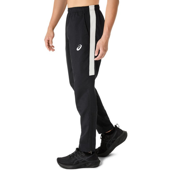 25ssアシックスASICS2031E966ドライクロスロゴテープパンツトレーニングウエアジャージトレーニングパンツロングパンツ吸汗速乾ドライメンズUVケア紫外線対策リサイクル素材ジムトレーニング学校部活スクールランニングスポーツジョギング