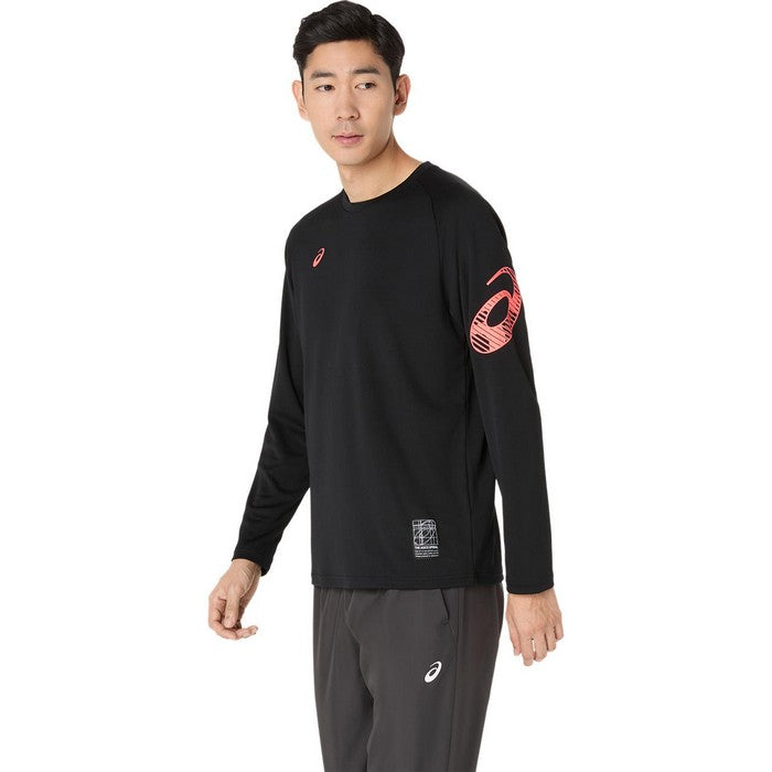 25fwアシックスASICS2031F161ドライ長袖シャツドライシャツTシャツ長そで吸汗速乾アシックススパイラル
