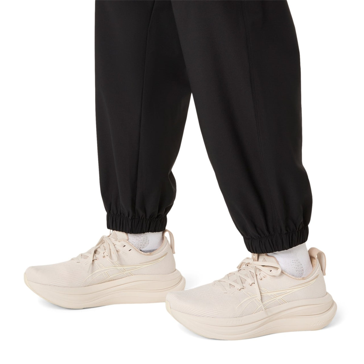 26fw アシックス ASICS 2033C016 HERITAGEダブルウィーブパンツ ストレッチ 二重織 カフ付きパンツ